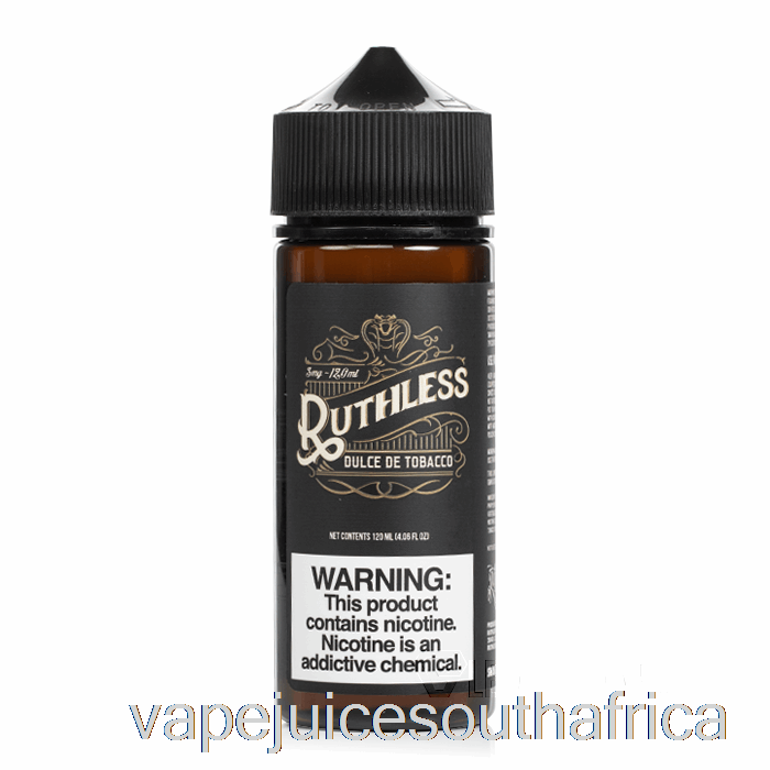 Vape Juice South Africa Dulce De Tobacco - Ruthless Vapors - 120Ml 3Mg